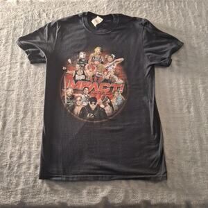 Impact Wrestling Black T-Shirt Size Medium TNA Rhino Ace Austin Eddie Edwards
